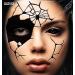 Halloween Realistic Temporary Costume American Made Make Up Face/Body Tattoo Kit Men or Women (Cracked Black Hole Possessed) - 1 Kit