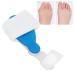 Gonetre Bunion Corrector | Orthopedic Straightener & Splint | Gel Gasket for Pain Relief - Large White - Buy Online on GoSupps.com