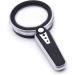 30X HD Reading Magnifying Glasses 3 Lighting Modes 12 LED Handheld Magnifying Glass High Power Lighted Magnifier for Repair Coin (Silver Black) - Buy Online on GoSupps.com