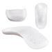 Original 3/4 Arch Support Metatarsal Support Orthotics Over-Pronation Insoles Relieve Plantar Fasciitis Arch Heel & Ankle Foot Pain Inserts for Morton's Neuroma Ball of Foot Pain White Men 9-12/Women 11-14