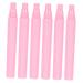 Outanaya 6pcs Silicone Lip Brush Lip Wands Makeup Eyeshadow Makeup Brush Covers Abs