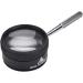 Classic Handheld Magnifier 35 Zoom High Magnification Black Frame Metal Silver Handle Lightweight Design 116g Net Weight Made in China - Buy Online on GoSupps.com