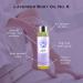 Lavender Body Oil No. 6 - Olive Avocado & Grape Seed Oil with Vitamin E | Skin Replenishment | 4 oz | International Shipping Available - Buy Online on GoSupps.com