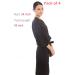 Salon Client Gown Robes Cape 4-Pack - Hairdressing Smock for Hair Stylists - Black XL - Buy Online on GoSupps.com
