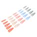 Colorful ABS Fake Nail Tips - Easy to Trim for Home Use | International Shipping Available - Buy Online on GoSupps.com