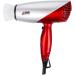 Travel Hair Dryer Dual Voltage 1875W Compact Folding Handle - Red Blow Dryer for International Use - Buy Online on GoSupps.com