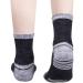 YUEDGE Sports Socks for Men - Cushioned Tennis & Work Socks (Sizes 39-48) - 5 Pairs - Comfortable Black Cotton Training Socks - Buy Online on GoSupps.com