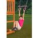 Standard Trapeze Bar with Rings - 6 Colors - 115lb Capacity - Easy to Install - DIY Swingset Accessory - Buy Online on GoSupps.com