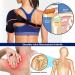 VGEBY Adjustable Shoulder Support Strap - Sports Gym Compression Wrap for Men & Women | Ideal for Injury Recovery & Fitness - Buy Online on GoSupps.com