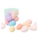 Mini Make up Egg Small Makeup Egg Make up Sponge Powder Puff Makeup Tools Portable Partial Concealer Sponge Puff Makeup Tools(Random color 2p)