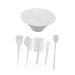 DOITOOL Set Beard Dye Brush Hair Coloring Bleaching Hair Bleach Brush Disposable Hair Coloring Kit Hair Dying Brush Highlight Comb Kits Combs Hair Coloring Bowl White Baking Oil