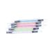 Nail Silicone Head Nail Pen Nail Art Carving Nail Tool Embossing Pen Double Head medium Green