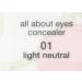 Clinique All About Eyes Concealer No. 01 Light Neutral - 0.33 oz - Pack of 1 - Buy Online on GoSupps.com
