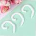 Toddmomy 40 Ear Enhancement Hooks for Earlick - Facial Cover Extensions & Ear Protection Hooks | White Clothes Rack Buckles - Buy Online on GoSupps.com