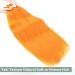 YDDM 32 Inch Pre-Stretched Braiding Hair Extensions - 6 Packs Orange Jumbo Braids for Artful Hairstyles - Buy Online on GoSupps.com