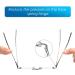 LUFF 2 Pack Mini Reading Glasses - Portable Unisex Readers w/ Pen Clip Case | 2.0X Magnification for Easy Use - Buy Online on GoSupps.com