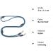 Leite Green Adjustable Dog Leash 3m - Durable Nylon for Medium to Large Dogs - 200kg Strength - Includes 2 Carabiners - Petrol Barrier Reef - Buy Online on GoSupps.com