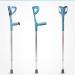 Forearm Crutches (1 Pair) Adjustable Lightweight Aluminum Crutches Ergonomic Non-Slip Arm Crutches Anniversary Lucky Star - Buy Online on GoSupps.com