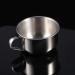 FARUTA Men's Stainless Steel Shaving Soap Bowl & Mug Premium Shaving Cup with Handle for Ultimate Grooming - Buy Online on GoSupps.com