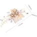 Beaupretty Hair Comb Birthday Headpiece Flower Clips Rhinestone Tiara Headband Wedding Hair Accessories Princess Headband Floral Hair Headpiece Hair Barrettes Headgear Miss Rhinestones Alloy - Buy Online on GoSupps.com