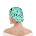 Goat Frolic Printed Shower Cap - Waterproof Bath Cap for Women - One Size Fits All - Ideal for All Hair Textures - Buy Online on GoSupps.com