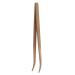 BYUTFA 11 Inch Reptile Bamboo Tweezers Curved Long Tweezers for Bearded Dragons Lizards Feeding Tongs Natural Eco-Friendly