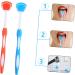 Buy Gatuida 12 Pcs Tongue Cleaning Brush Set - Fresh Breath & Oral Care - Baby & Adult Tongue Scrapers - 3 Colors - 19.5x3x0.6cm - Buy Online on GoSupps.com