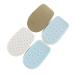 NOLITOY 2 Pairs Inner Height Increasing Insole Shoe Pads for Height Shoe Inserts Hair Funnel Hair Washing Sole Height Increase Elevator Humidors Increase Insole Heel Back Pad Men and Women As Shown 9X5X1.2cm