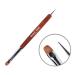 Emmi Nail 2in1 Dotting Tool & Cat Tongue Modeling Brush - Dual-End Nail Art Tool with Real & Art Hair for Creative Designs - Buy Online on GoSupps.com