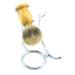 Lefeda simply men's rasier brushes stainless steel shaving stands two-purpose-rasier brush holder fashionable men