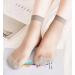 10x Ladies Nylon Elastic Short Ankle Sheer Stockings - Grey | Silk Short Socks - Buy Online on GoSupps.com