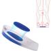 Micpang Gel Heel Pillow | Silicone Heel Shell Pads & Inserts for Achilles Tendon Support - Buy Online on GoSupps.com
