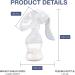 Edibaby Manual Breast Pump - 130 ml Ergonomic BPA-Free Soft & Comfortable Breast Pump Collector for Moms - Buy Online on GoSupps.com
