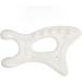 Ergonomic Ceramic Gua Sha Massager with Rounded Edges | International Shipping | Best Body Massage Tool - Buy Online on GoSupps.com