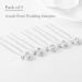 Asooll Bride Wedding Hair Pin Silver Flower Head Clip Set - Pack of 5, Rhinestone Crystal Headpiece for Women and Girls | Free Size - Buy Online on GoSupps.com
