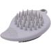 Face Scrubber Double Side Silicone Face Scrub Brush Manual Skin Care Scalp Brush Multi-Use Handheld Scrubber Light Gray - Buy Online on GoSupps.com