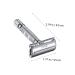 FOMIYES Stainless Steel Safety Razor - Manual Shaver with Double Blade Chrome-Plated Double-Sided Holder for a Superior Shaving Experience - Buy Online on GoSupps.com