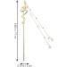 FOMIYES Dragon Hair Stick Chinese Hair Chopstick Tassels Hairpin Women Hair Stick for Buns - Buy Online on GoSupps.com