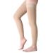 SH-Ruidu 23-32 mmHg compression stockings for thighs and thighs firm without foot prevents varicose veins socks for women and men nude X-Large