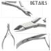 XINMEIWEN 8Pieces Cuticle Trimmer Cuticle Nipper Cuticle Remover Cuticle Cutter Stainless Steel Cuticle Cutter Clipper Nail Tools for Fingernails and Toenails (Silver) - Buy Online on GoSupps.com
