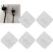 Natudeco 10-Piece Self-Adhesive Shaving Hooks - Wall Organizer for Cell Phones Towels & Razors - Durable Sticky Wall Hangers - Buy Online on GoSupps.com