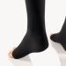 BORT AktiVen Extra CCL2 AD Compression Stockings - Short Open Toe Black | Buy Internationally - Buy Online on GoSupps.com