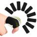 YiYLunneo 10-Pack Stretch Sport Finger Cots Finger Guards