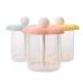 Ensemble de 3 pi ces pour mousse nettoyante visage - Gobelet moussant pour gel douche - Joli gobelet mousse pour savon - Mousseur pour nettoyant visage - Accessoires de soin pour