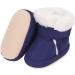 LACOFIA Baby Winter Shoes | Anti-slip Soft Sole Booties for Infant Girls Boys | 12-18 Months | Navy Blue - Buy Online on GoSupps.com