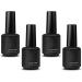 4pcs Gel Nail Polish Set with Base & Top Coat - Long-Lasting, Matte Finish - Ideal for Beginners & Professionals - Home or Salon Use - Buy Online on GoSupps.com