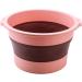 Predolo Pink Foot Massage Bath Bucket - Multifunctional Soaking Basin with Massage Nodes for Ultimate Relaxation - Buy Online on GoSupps.com