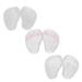 NOLITOY 3 Pairs Gel Slipper Pads Gel Cushion for Sitting Ball of Foot High Heel Insoles Non Slip Cushion Insert Metatarsal Pad Sleeve Gel Sandals Cushion Shoe Insoles Arch of Foot Forefoot