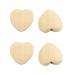 50pcs Natural 25mm Unfinished Wood Hearts Beads - DIY Eco-Friendly Craft Accessories - Buy Online on GoSupps.com