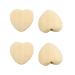 50pcs Natural 20mm Unfinished Wood Hearts Beads with Holes Eco-Friendly Wooden Handing Materials DIY Beading Craft Accessories (Heart Beads 50pcs)